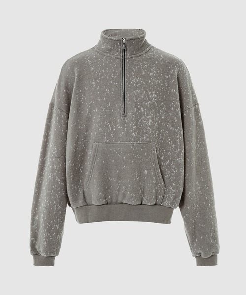 JOHN ELLIOTT(ジョンエリオット)の「Spec Wool 1/2 Zip Pullover(スウェット・メンズ・ブルー/グレー系その他・MEDIUM/LARGE/X-LARGE)」の2枚目の写真