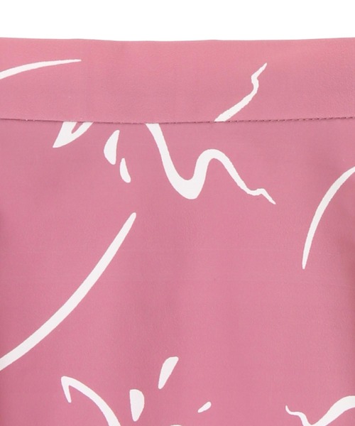 31 Sons de mode（トランテアン　ソン　ドゥ　モード）の「フラワーアート柄スカート（スカート・レディース・ピンク/クリーム/ライトグリーン・38/36）」の7枚目の写真