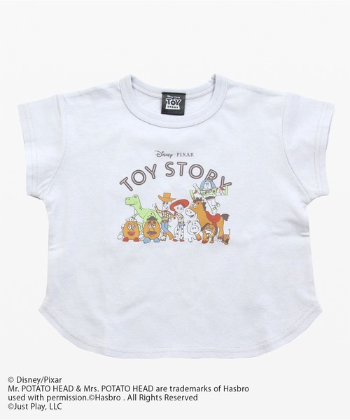 JAM & LINK（ジャムアンドリンク）の「ディズニー / キャラクタービッグシルエット半袖Tシャツ（Tシャツ/カットソー・キッズ・G/B/F/H/E/A/C/D・100cm/110cm/120cm/130cm/80ｃｍ/90cm）」の5枚目の写真