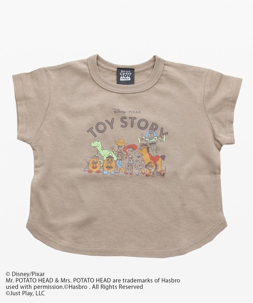 JAM & LINK（ジャムアンドリンク）の「ディズニー / キャラクタービッグシルエット半袖Tシャツ（Tシャツ/カットソー・キッズ・G/B/F/H/E/A/C/D・100cm/110cm/120cm/130cm/80ｃｍ/90cm）」の6枚目の写真