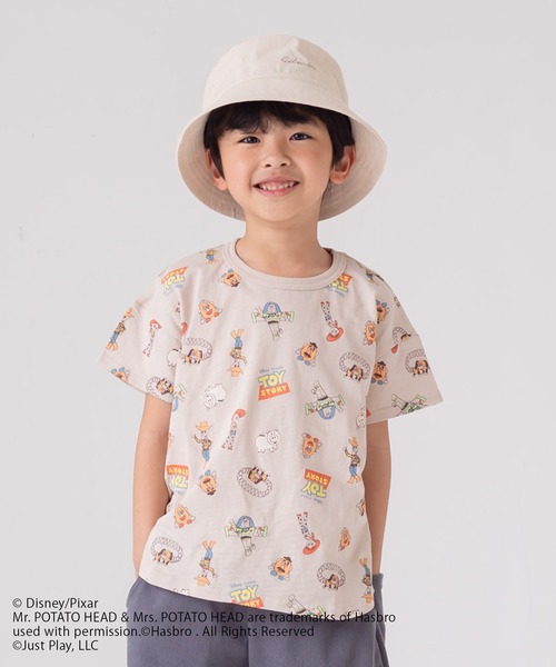 JAM & LINK（ジャムアンドリンク）の「ディズニー / キャラクタービッグシルエット半袖Tシャツ（Tシャツ/カットソー・キッズ・G/B/F/H/E/A/C/D・100cm/110cm/120cm/130cm/80ｃｍ/90cm）」の7枚目の写真