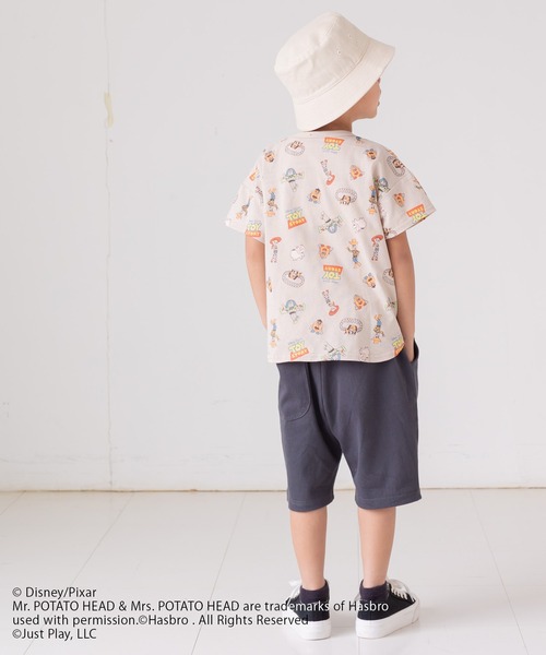 JAM & LINK（ジャムアンドリンク）の「ディズニー / キャラクタービッグシルエット半袖Tシャツ（Tシャツ/カットソー・キッズ・G/B/F/H/E/A/C/D・100cm/110cm/120cm/130cm/80ｃｍ/90cm）」の15枚目の写真