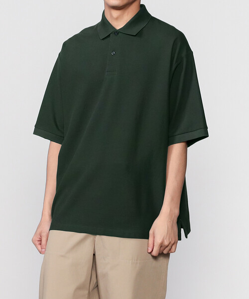 handvaerk（ハンドバーク）の「handvaerk | ピケ ポロシャツ MEN（ポロシャツ・メンズ・ダークグリーン/ブラック/ライトグレー/ネイビー・MEDIUM/SMALL/LARGE）」の10枚目の写真