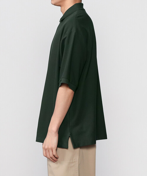handvaerk（ハンドバーク）の「handvaerk | ピケ ポロシャツ MEN（ポロシャツ・メンズ・ダークグリーン/ブラック/ライトグレー/ネイビー・MEDIUM/SMALL/LARGE）」の11枚目の写真