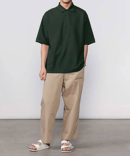 handvaerk（ハンドバーク）の「handvaerk | ピケ ポロシャツ MEN（ポロシャツ・メンズ・ダークグリーン/ブラック/ライトグレー/ネイビー・MEDIUM/SMALL/LARGE）」の13枚目の写真