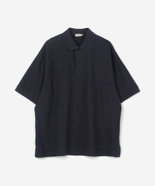 handvaerk（ハンドバーク）の「handvaerk | ピケ ポロシャツ MEN（ポロシャツ・メンズ・ダークグリーン/ブラック/ライトグレー/ネイビー・MEDIUM/SMALL/LARGE）」の4枚目の写真