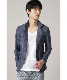 TORNADO MART | TORNADO MART∴ハイテンションムラデニム返し衿ジャケット(テーラードジャケット)