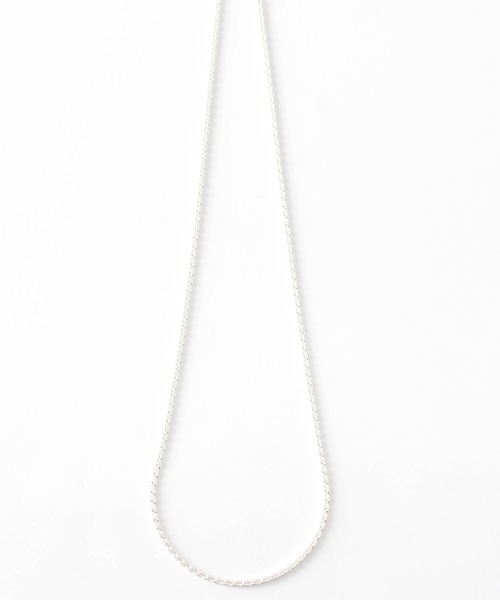 JUICY ROCK（ジューシーロック）の「GP(SV925)/SV925 スエッジチェーンネックレス（ネックレス・レディース・ゴールド・ONE SIZE）」の3枚目の写真