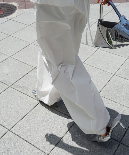 タックギャザー バルーンワイドパンツ je-101 chw22s127（その他