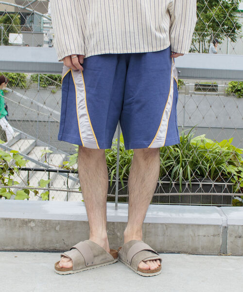 GLOSTER（グロスター）の「【GLOSTER/グロスター】IPFU スウェットショーツ ハーフパンツ（その他パンツ・メンズ・ライトグレー/ブラック/グレイッシュブルー・M/L）」の3枚目の写真