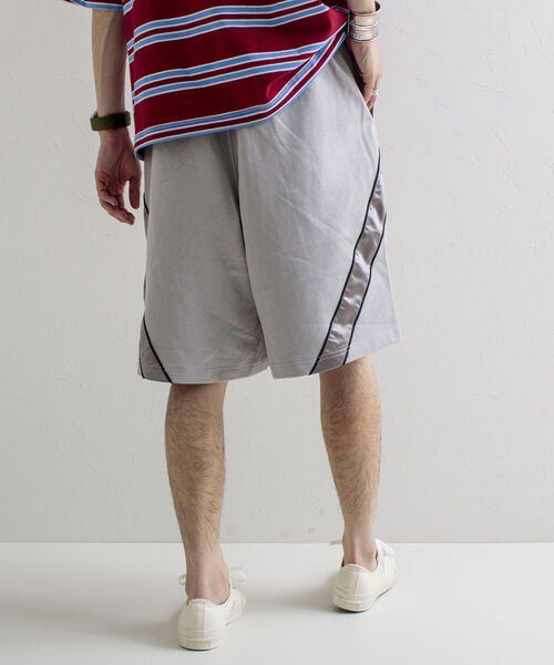 GLOSTER（グロスター）の「【GLOSTER/グロスター】IPFU スウェットショーツ ハーフパンツ（その他パンツ・メンズ・ライトグレー/ブラック/グレイッシュブルー・M/L）」の7枚目の写真