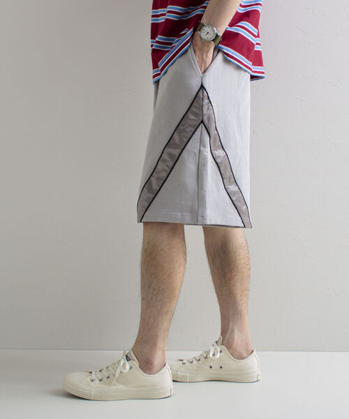 GLOSTER（グロスター）の「【GLOSTER/グロスター】IPFU スウェットショーツ ハーフパンツ（その他パンツ・メンズ・ライトグレー/ブラック/グレイッシュブルー・M/L）」の8枚目の写真