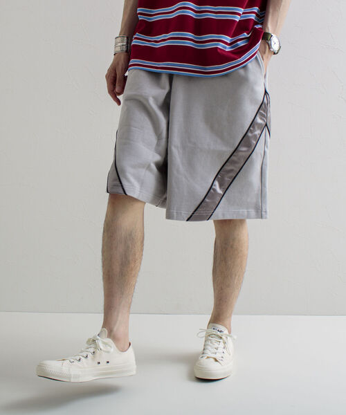 GLOSTER（グロスター）の「【GLOSTER/グロスター】IPFU スウェットショーツ ハーフパンツ（その他パンツ・メンズ・ライトグレー/ブラック/グレイッシュブルー・M/L）」の11枚目の写真