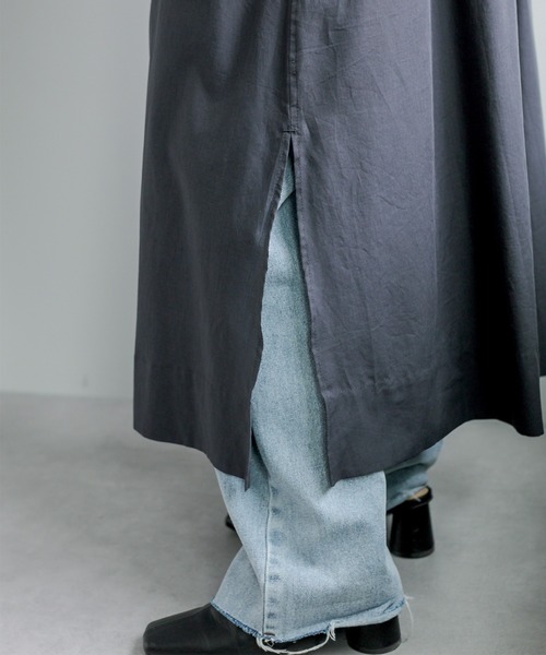 PUAL CE CIN（ピュアルセシン）の「クレリック ノースリーブワンピース（ワンピース・レディース・ベージュ/スミクロ/ブルー系/イエロー系・FREE）」の14枚目の写真