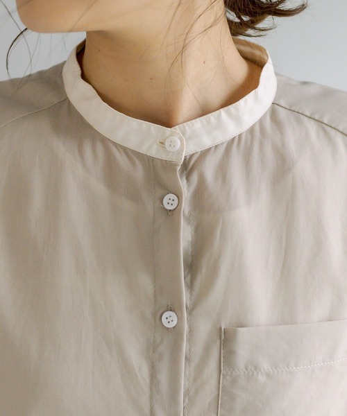 PUAL CE CIN（ピュアルセシン）の「クレリック ノースリーブワンピース（ワンピース・レディース・ベージュ/スミクロ/ブルー系/イエロー系・FREE）」の21枚目の写真