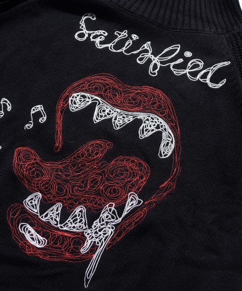 glamb　グラム　セーター　ニット　刺繍ロゴ　リップ glamb（グラム）の「Lips and Song Turtle Knit / リップスアンド