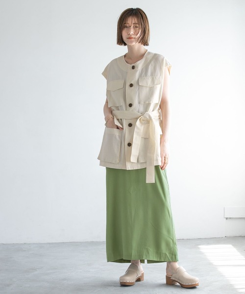 A part by（アパートバイ）の「スタッズサボ　285457（サンダル・レディース・ブラック/ライトベージュ・MEDIUM/LARGE）」の13枚目の写真