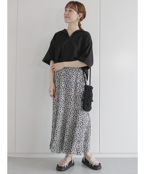 ehka sopo（エヘカソポ）の「マクラメ巾着ショルダーバッグ（ショルダーバッグ・レディース・ベージュ/キナリ/ブラック・ﾌﾘ-）」の19枚目の写真