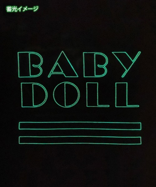 BABYDOLL(ベビードール)の「親子お揃い ネオン ロゴ Tシャツ 6726K(Tシャツ/カットソー・キッズ・ブラック/ホワイト/ターコイズブルー・100cm/90cm/120cm/130cm/150cm/110cm/140cm/80cm)」の19枚目の写真