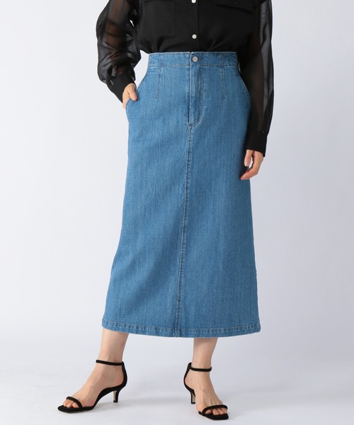 BARNYARDSTORM(バンヤードストーム)の「BARNYARDSTORM / 【WEB限定サイズXS/L】リネンデニムスカート(デニムスカート・レディース・インディゴブルー・00/0/1/2)」の9枚目の写真