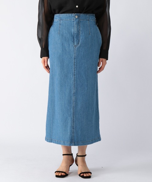 BARNYARDSTORM(バンヤードストーム)の「BARNYARDSTORM / 【WEB限定サイズXS/L】リネンデニムスカート(デニムスカート・レディース・インディゴブルー・00/0/1/2)」の11枚目の写真