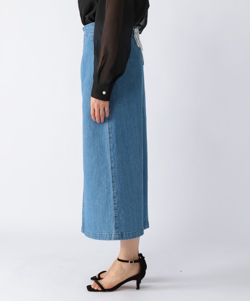 BARNYARDSTORM(バンヤードストーム)の「BARNYARDSTORM / 【WEB限定サイズXS/L】リネンデニムスカート(デニムスカート・レディース・インディゴブルー・00/0/1/2)」の12枚目の写真