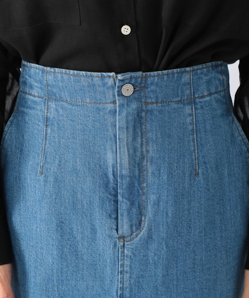 BARNYARDSTORM(バンヤードストーム)の「BARNYARDSTORM / 【WEB限定サイズXS/L】リネンデニムスカート(デニムスカート・レディース・インディゴブルー・00/0/1/2)」の16枚目の写真