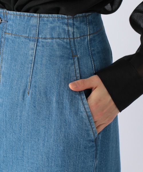 BARNYARDSTORM(バンヤードストーム)の「BARNYARDSTORM / 【WEB限定サイズXS/L】リネンデニムスカート(デニムスカート・レディース・インディゴブルー・00/0/1/2)」の17枚目の写真
