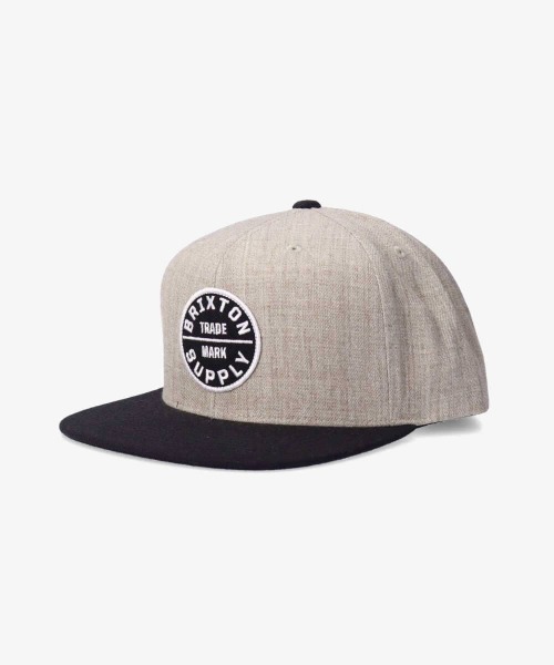 BRIXTON（ブリクストン）の「BRIXTON OATH III SNAPBACK（キャップ・メンズ・イエロー/グレー/ブラック/レッド・O/S）」の2枚目の写真