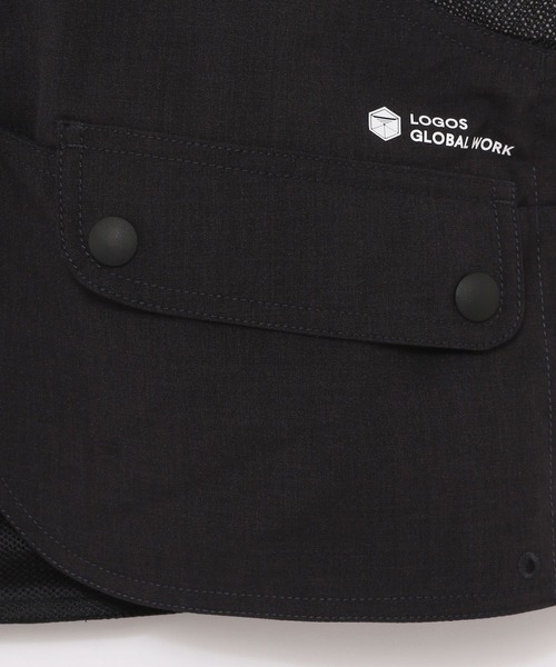 GLOBAL WORK（グローバルワーク）の「LOGOS＊GWメッシュベスト