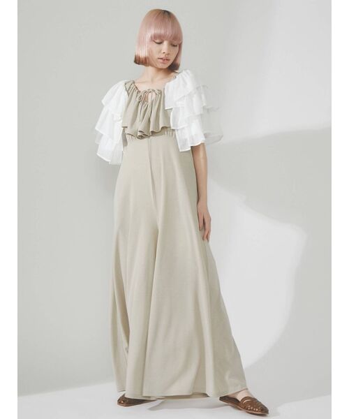 merry jenny（メリージェニー）の「ruffleガーゼティアードガウン（シャツ/ブラウス・レディース・オフホワイト・FREE）」の18枚目の写真