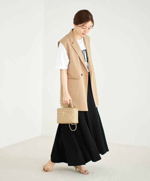 IENA（イエナ）の「【AULENTTI/オウレンティ】VANITY CHAIN BAG（ショルダーバッグ・レディース・ブラック/ベージュ/レッド・FREE）」の8枚目の写真