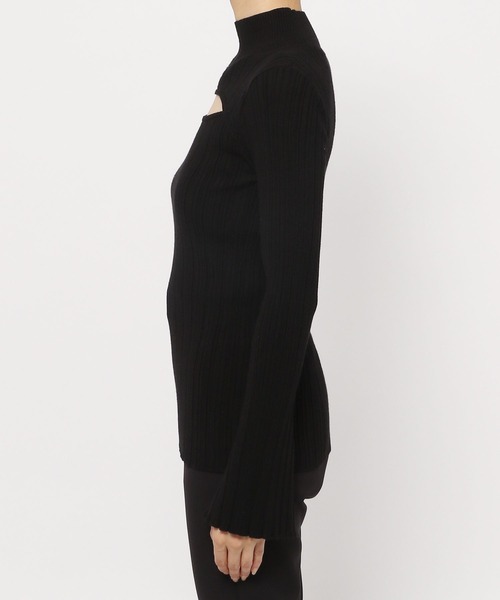 PAGEBOY(ページボーイ)の「WEB限定アイテム / フロントオープンプルオーバー(ニット/セーター・レディース・ブラック/オフホワイト/オレンジ/ブルー/グリーン/ピンク系その他・FREE)」の22枚目の写真