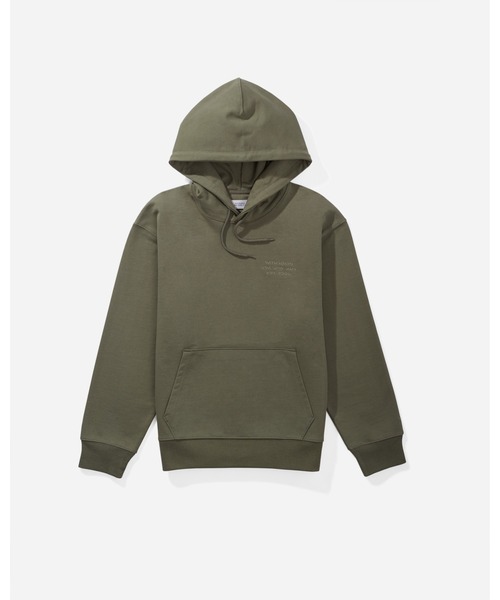 Saturdays NYC(サタデーズ ニューヨークシティ )の「Ditch International Hoodie(パーカー・メンズ・チャコールグレー/パープル/グレー・X-SMALL/S/M/XL/L)」の7枚目の写真