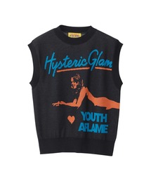 HYSTERIC GLAMOUR | YOUTH AFLAMEジャカード ベスト(ベスト)