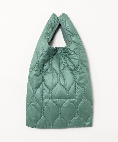 coen(コーエン)の「キルトマルシェバッグ(WEB限定カラー)(トートバッグ・レディース・ブラック/オフホワイト/ライトピンク/ケリー・FREE)」の19枚目の写真