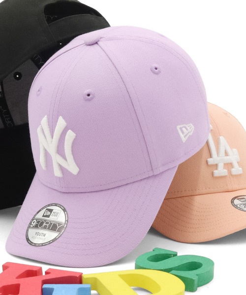 NEW ERA(ニューエラ)の「ニューエラキッズ キャップ MLB ONSPOTZ別注(キャップ・キッズ・ブラック/ダークグリーン/ネイビー/ブルー/ブラック系その他/ブルー系その他/ブラック系その他2/ブラウン/ベージュ/ブラック系その他3/ライトブルー/チャコール/ベージュ系その他2/オレンジ系/ライトピンク/ライトグレー/ピンク系その他/パープル・52-56cm)」の15枚目の写真