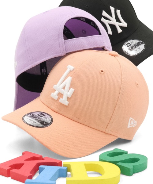 NEW ERA(ニューエラ)の「ニューエラキッズ キャップ MLB ONSPOTZ別注(キャップ・キッズ・ブラック/ダークグリーン/ネイビー/ブルー/ブラック系その他/ブルー系その他/ブラック系その他2/ブラウン/ベージュ/ブラック系その他3/ライトブルー/チャコール/ベージュ系その他2/オレンジ系/ライトピンク/ライトグレー/ピンク系その他/パープル・52-56cm)」の16枚目の写真
