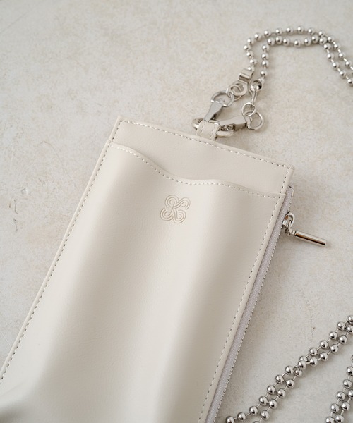 Kastane（カスタネ）の「【Kolors like you】スマホショルダー（スマホケース/カバー・レディース・アイボリー/グリーン/ブラック・FREE）」の8枚目の写真