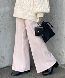 WEGO | WEGO/ピンタックフレアパンツ(スラックス)