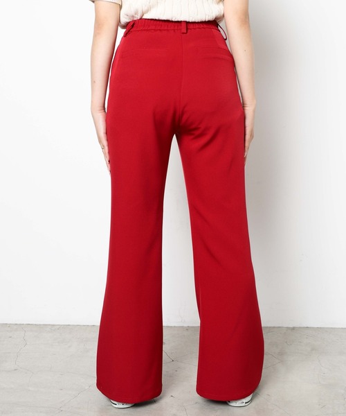 WEGO（ウィゴー）の「WEGO/ピンタックフレアパンツ（スラックス）」 - WEAR