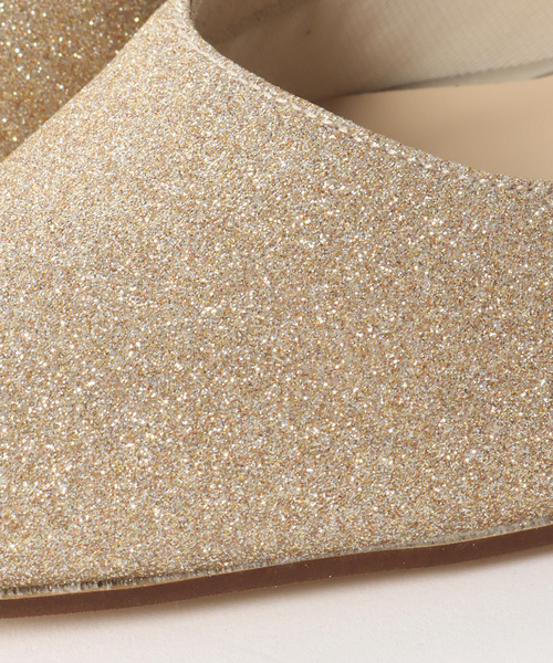 LE TALON（ルタロン）の「7cmグリッタープレーンパンプス（パンプス・レディース・ブラック×ブラック/ゴールド/シルバー・22.5cm/23cm/23.5cm/24cm/24.5cm/22cm/21.5/25cm/21/25.5cm）」の7枚目の写真