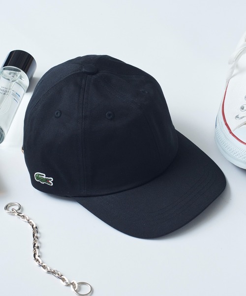 Supreme LACOSTE キャンプ　キャップ　帽子　クロコダイル Supreme×LACOSTE 18SS Reflective Grid Nylon Camp Cap キャップ