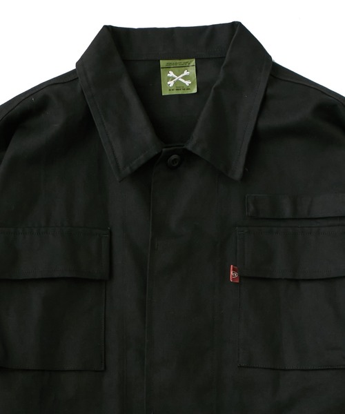 WHO'S WHO gallery(フーズフーギャラリー)の「【KOOKY'N/クーキー】BDUジャケット(ミリタリージャケット・メンズ・ブラック/カーキ/グリーン/サンドベージュ・FREE)」の19枚目の写真