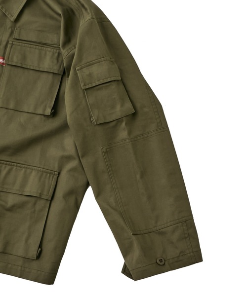 WHO'S WHO gallery(フーズフーギャラリー)の「【KOOKY'N/クーキー】BDUジャケット(ミリタリージャケット・メンズ・ブラック/カーキ/グリーン/サンドベージュ・FREE)」の11枚目の写真