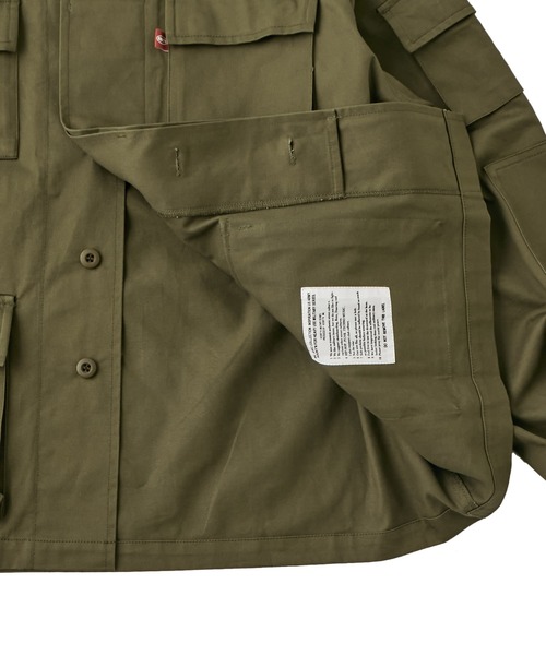 WHO'S WHO gallery(フーズフーギャラリー)の「【KOOKY'N/クーキー】BDUジャケット(ミリタリージャケット・メンズ・ブラック/カーキ/グリーン/サンドベージュ・FREE)」の14枚目の写真