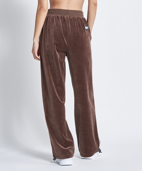 ROXY（ロキシー）の「GO GIRL PANTS/ロキシーベロアパンツ（スウェットパンツ・レディース・ブラウン/ブラック/ブルー・LARGE/MEDIUM/SMALL）」の6枚目の写真