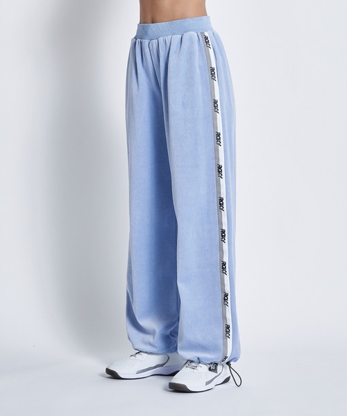 ROXY（ロキシー）の「GO GIRL PANTS/ロキシーベロアパンツ（スウェットパンツ・レディース・ブラウン/ブラック/ブルー・LARGE/MEDIUM/SMALL）」の12枚目の写真