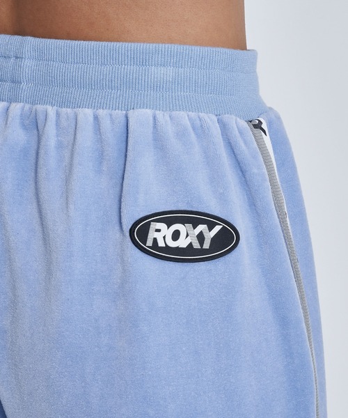 ROXY（ロキシー）の「GO GIRL PANTS/ロキシーベロアパンツ（スウェットパンツ・レディース・ブラウン/ブラック/ブルー・LARGE/MEDIUM/SMALL）」の7枚目の写真