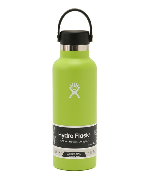 HYDRO FLASK(ハイドロフラスク)の「【Hydro Flask】保温保冷 ハイドロフラスク 18oz Standard Mouth(グラス/マグカップ/タンブラー・レディース・ネイビー/ライトグリーン/ブルー/ボルドー/イエロー系その他・FREE)」の2枚目の写真